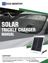 ECO-WORTHY ECO-WORTHY 2.5W Solar Trickle Charger User manual