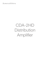 Bowers And Wilkins CDA-2HD User manual