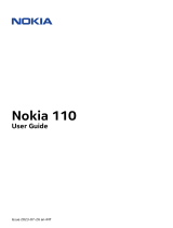 Nokia 110 User manual