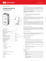 ADA INSTRUMENTS COSMO MICRO 25 User manual