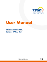 Tsun Talent-MG2-WP User manual