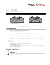 Williams AV CHG 520 User manual