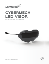 Lumenier Cybermech LED Visor Professional Equipment User manual