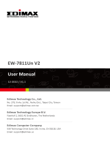 Edimax EW-7811UN User manual