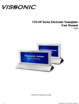 vissonic VIS NP Series User manual