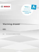 Bosch BI.7101… Kitchen Warming Drawer User manual