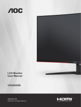 AOC G2 CQ32G2SE QHD Curved LCD Monitor display User manual