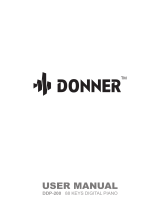 Donner DDP-200 User manual