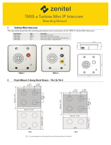 Zenitel TMIS-1 User manual