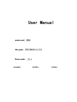 Yadea H60A User manual