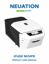 Neuation iFUGE M24PR Refrigerated High Speed Micro Centrifuge User manual