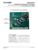 Allegro APEK81800-1 User manual