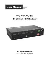 PTN WUH4ARC-8K User manual