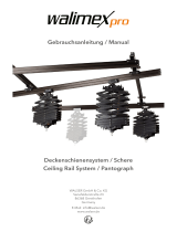 Walimex Pro 16251GA Ceiling Rail System Pantograph User manual