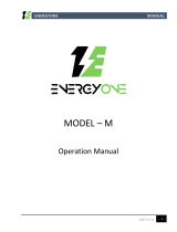 ENERGYONE M Electric Bike User manual
