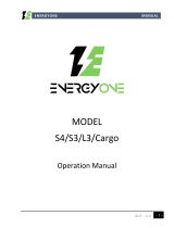 ENERGYONE MODEL S4/S3/L3/Cargo User manual