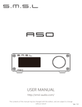 SMSL A50 User manual
