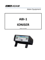 ae ADAM ABI-1 Ioniser User manual