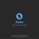 SINEVIBES Stator User manual