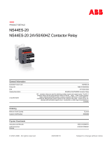 ABB NS44ES-20 User manual