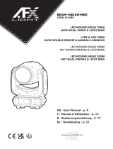 afx light BEAM-100LED-MKII User manual
