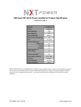 NXT Power CASE 4 User manual