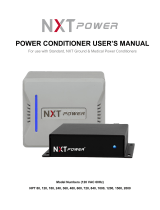 NXT Power NPT 80 User manual
