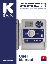 K-Rain K-RAIN KRC9 Professional Irrigation Controller User manual