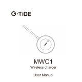 G-TIDE  G-TiDE MWC1 Wireless Charger User manual