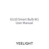 YEELIGHT GU10 LED Smart Bulb W1 Multicolor TechPunt User manual