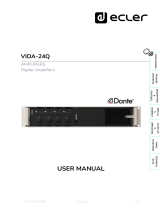 Ecler VIDA-24Q User manual