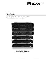 Ecler NXA series User manual