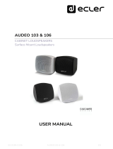 Ecler AUDEO 103 User manual
