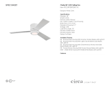 circa LIGHTING 3CLMR56RZWD-V1 User manual