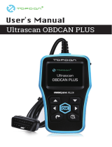 Topdon Ultrascan OBDCAN PLUS User manual
