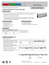 Super Bright LEDS IT5-xKx Linkable Integrated T5 Linear LED Light User manual