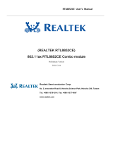 Realtek RTL8852CE User manual