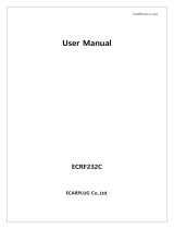 ecarPlug ECRF232C User manual