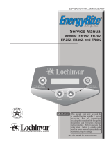 Lochinvar ER152 User manual