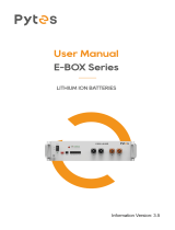 Pytes e-box series User manual