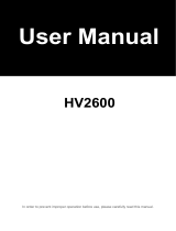 FOX-ESS HV2600 User manual