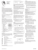 Eurotronic COMET Programmable Energy Saving Radiator Thermostat User manual