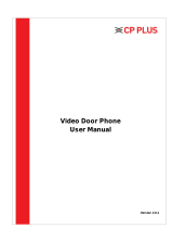 CP Plus Video door phone User manual