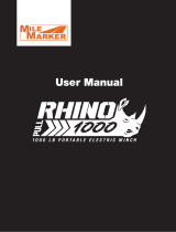 MILE MARKER 71-1000 User manual