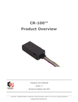 PowerFleet CR-100 Rastreador GPS Cellocator User manual