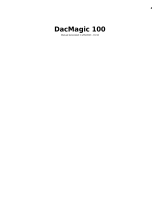 Cambridge Audio DacMagic 100 User manual