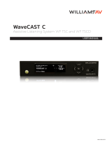 Williams AV WaveCAST C User manual