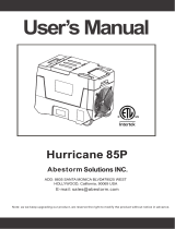 Abestorm Hurricane 85P User manual