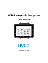 Hyco W563 User manual