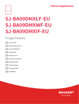 Sharp SJ-BA09DMXLF-EU Fridge Freezers User manual